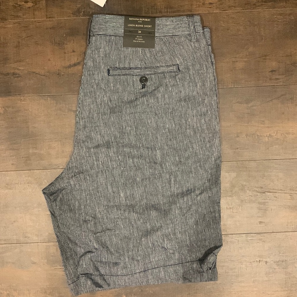 Men’s Linen Blend Short